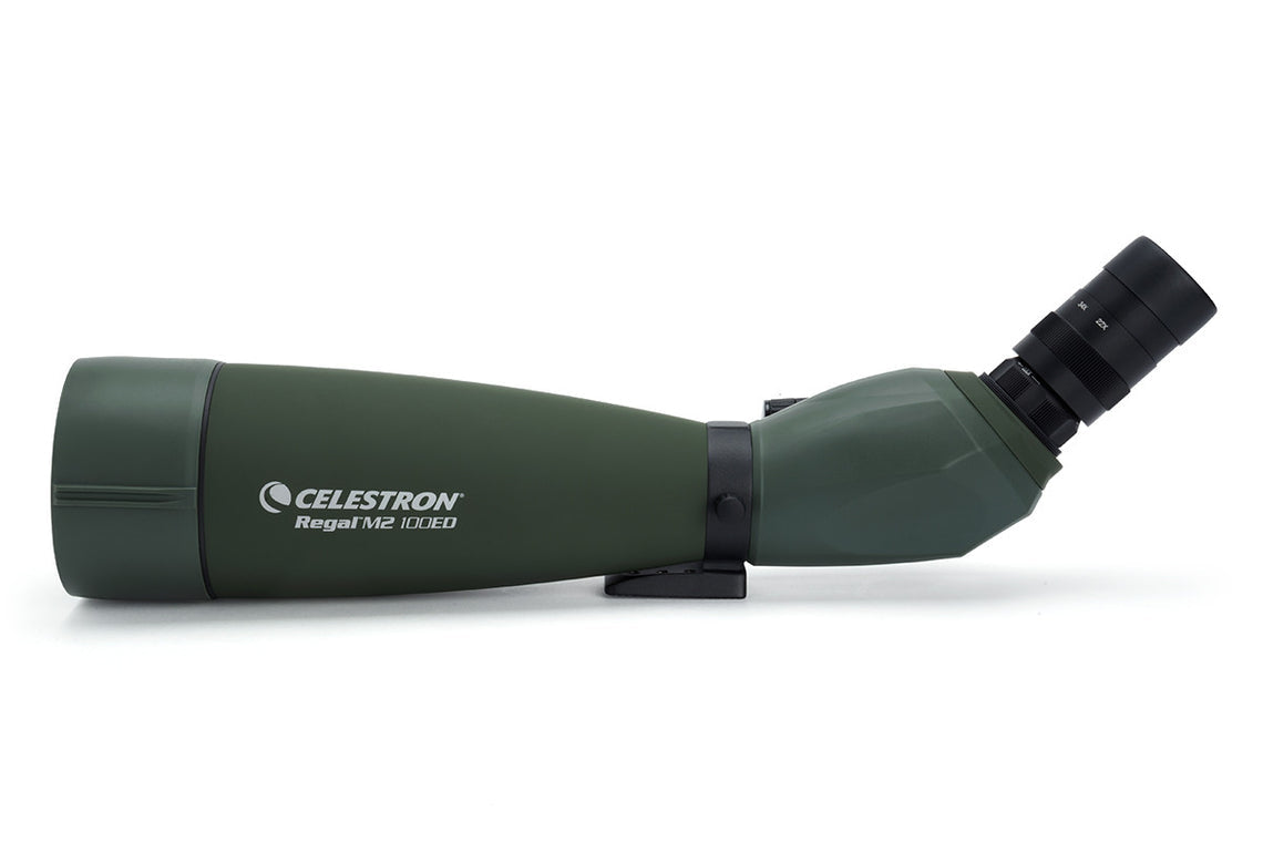 Celestron Regal M2 100ED – 22–67×, 100 mm Objektiv, BaK-4, wasserfest, grün