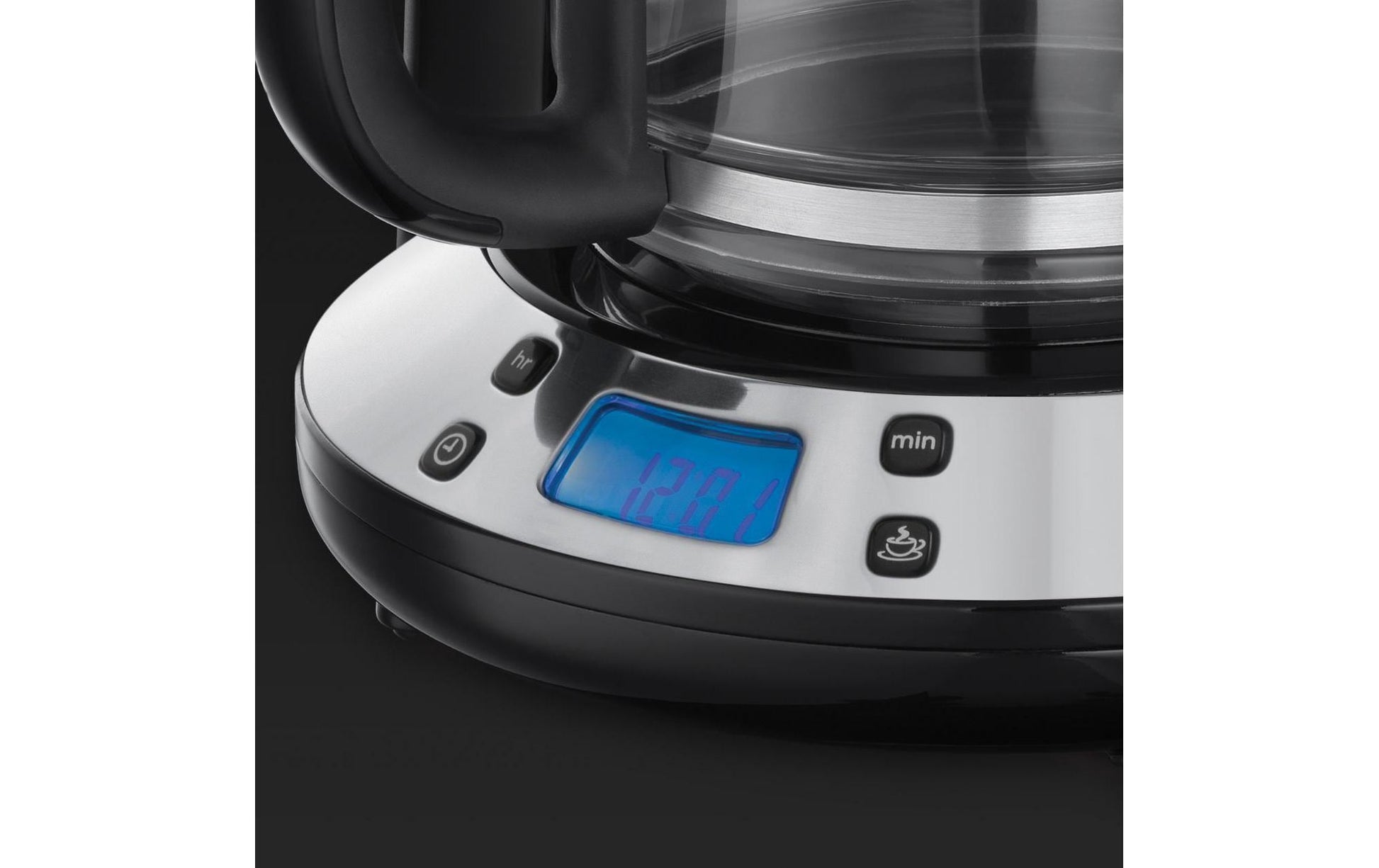 Russell Hobbs Filterkaffeemaschine – 10 Tassen, 1,25 l, Karaffe, Rot, 28 × 40 × 25,6 cm