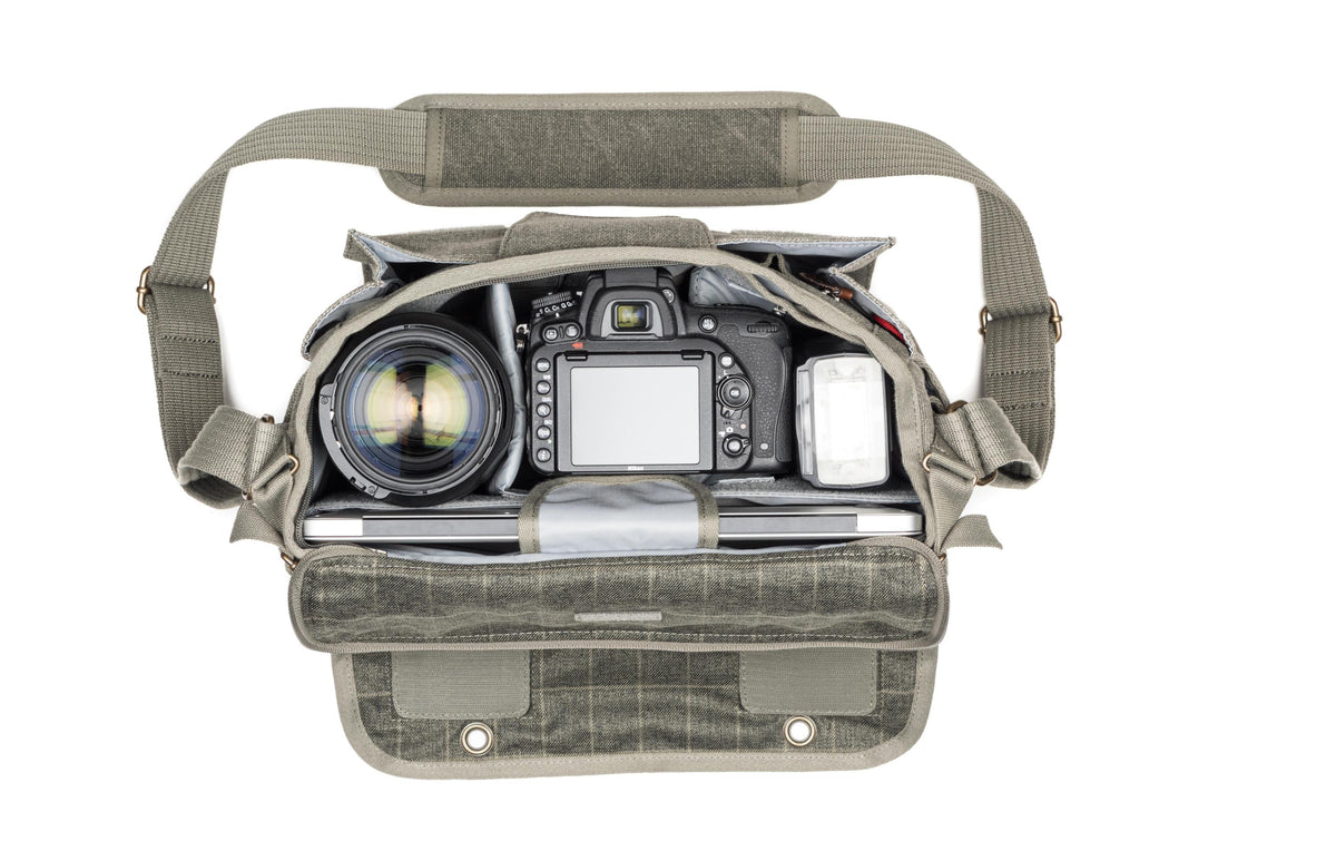 Think Tank Retrospec 7 V2.0 Umhängetasche – Nylon – Grau