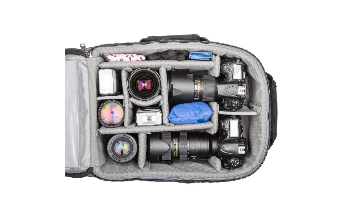 Think Tank Airport International V3.0 Trolley-Koffer – Nylon/Polyurethan, TSA-Schloss, Notebookfach – Schwarz
