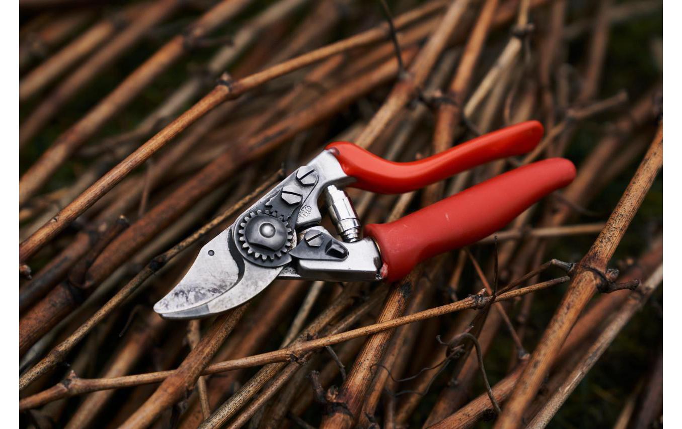 Felco 15 – Gartenschere 18 mm, Aluminiumgriff, Sicherheitssperre, Rot, 1 Stk.