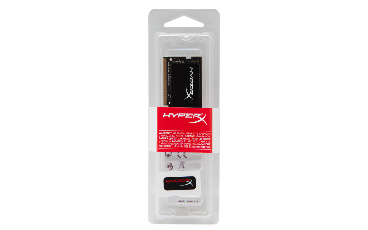Kingston Technology HyperX Impact – 16GB DDR4 2666MHz SO-DIMM, CL15, Schwarz