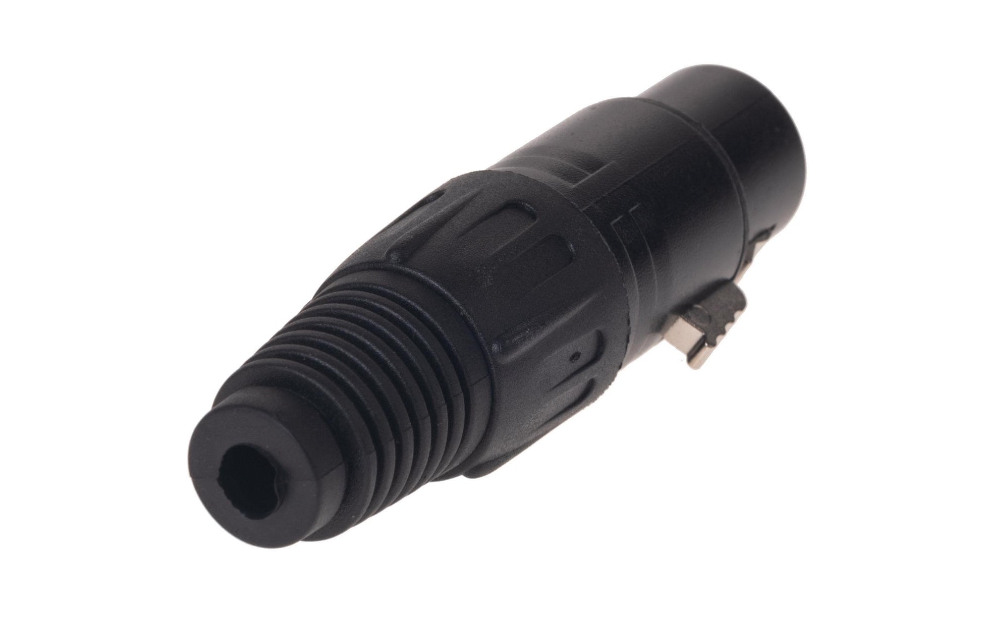 Bemero BC1001BK-F – 3-poliger XLR-Stecker, weiblich, gerade, schwarz, 1 St.