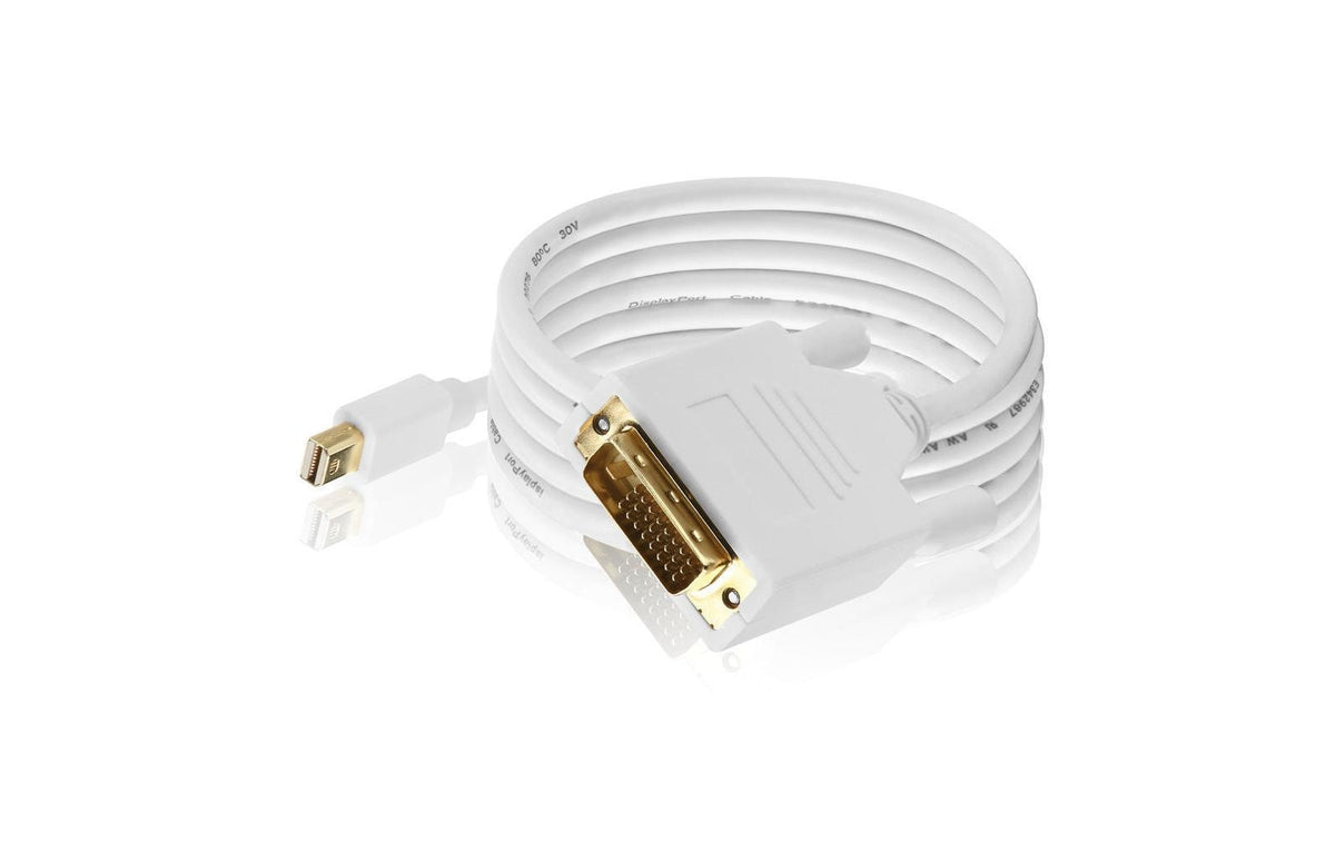 PureLink HDGear Mini-DisplayPort auf DVI-D Kabel 1080p – 2 m – Weiss