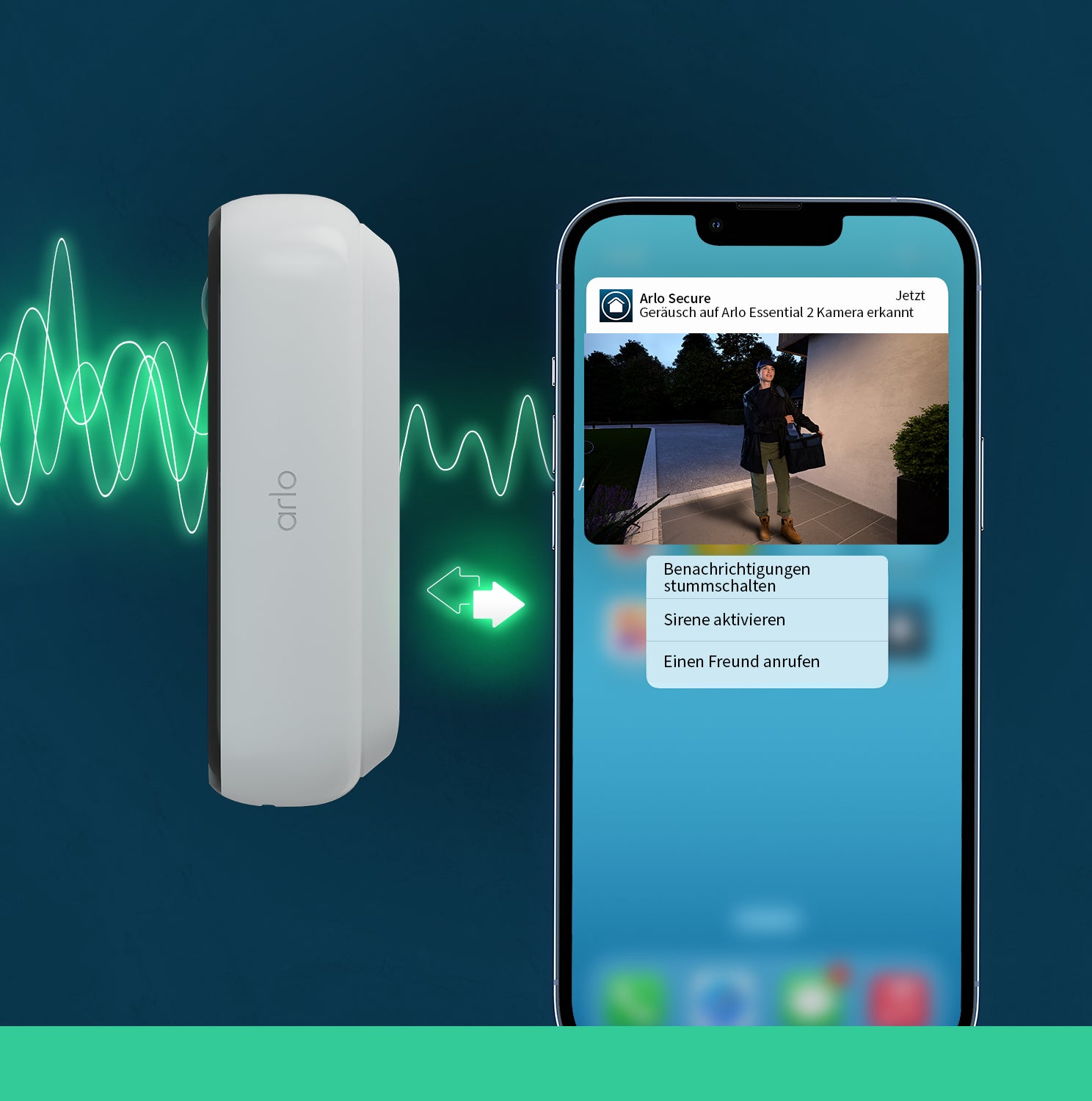 Arlo Video-Türklingel Essential 2 FHD