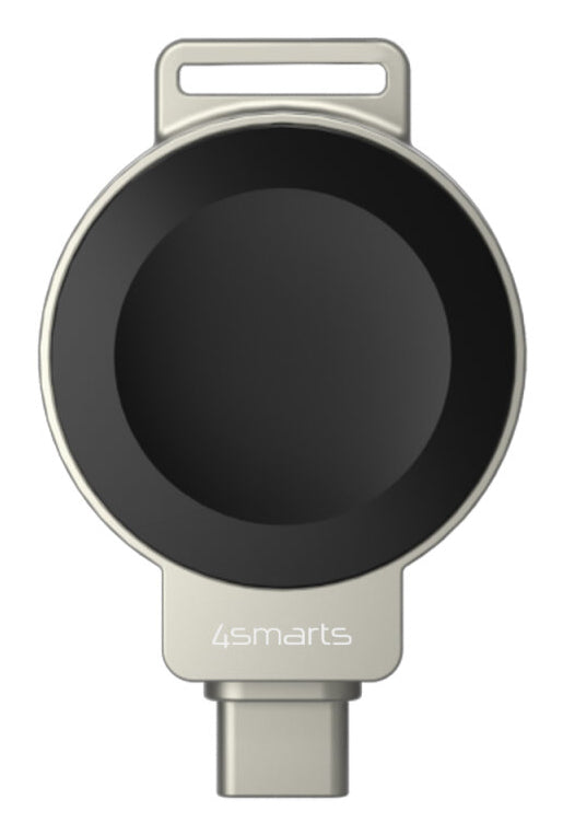 4smarts Kabelloses Ladegerät 2,5 W – Qi – für Samsung Galaxy Watch (Serie 3–7, u. a.)