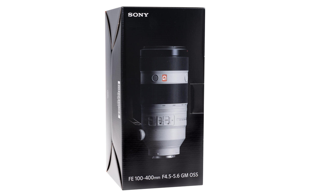 Sony FE 100–400mm f/4,5–5,6 GM OSS Objektiv – E-Mount – 100–400 mm – Bildstabilisator – für Sony