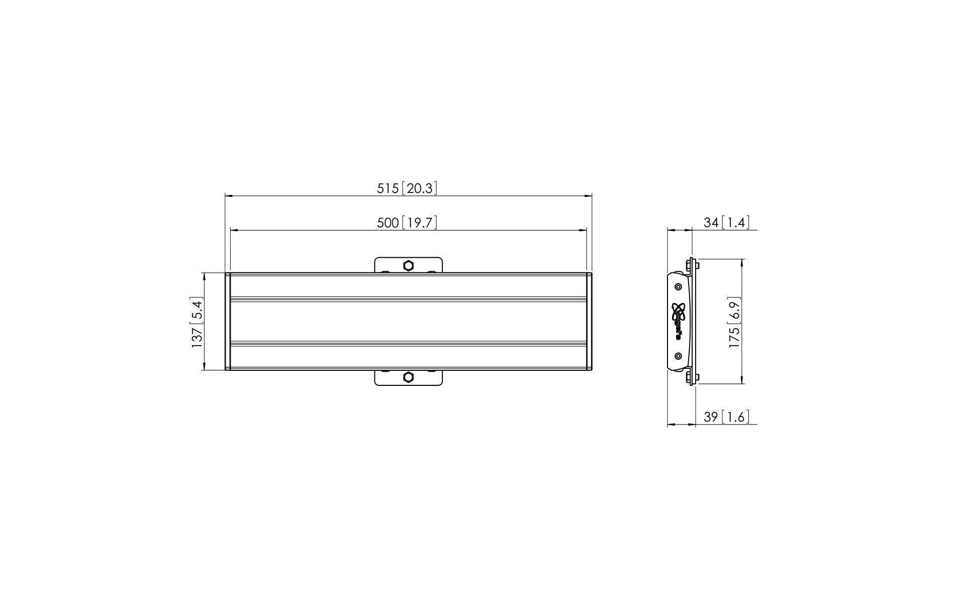 Vogel's 6VO PFB 3405B – Wandhalterung, bis 80 kg, schwarz