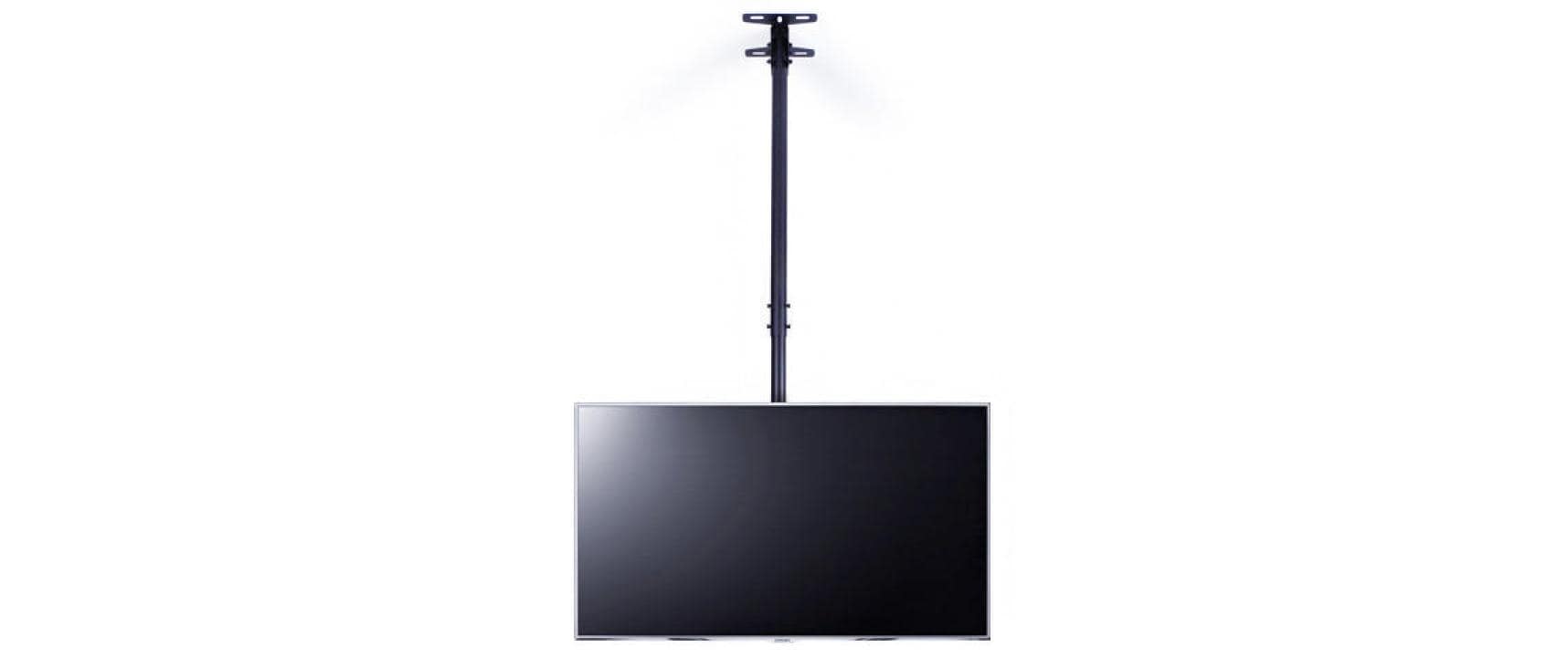 Multibrackets MS – Deckenhalterung, bis 55", bis 70 kg, höhenverstellbar, schwarz