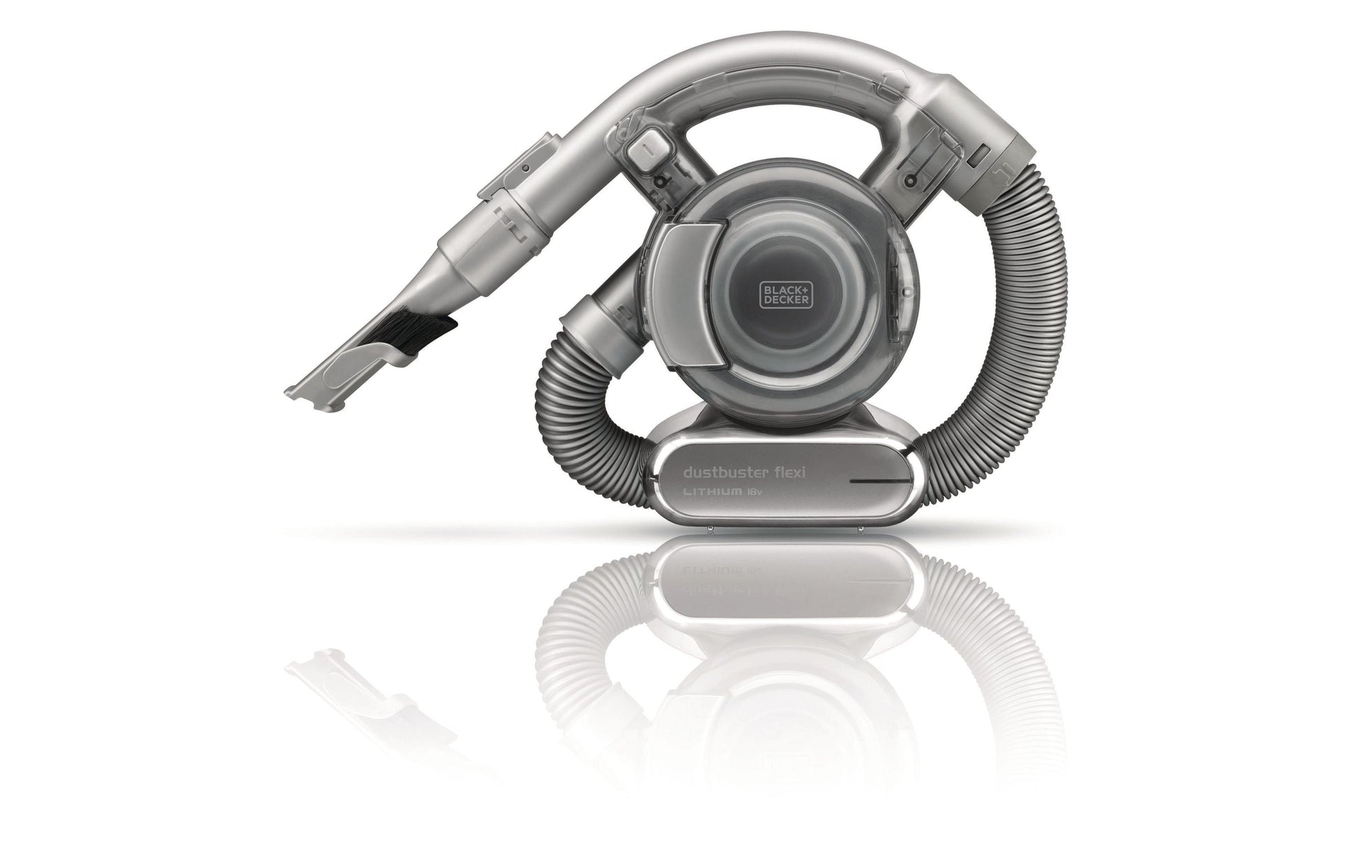 Black & Decker BLACK+DECKER Handstaubsauger Flexi – 1500 mAh, 0,6 l, Akkubetrieb, 18 V