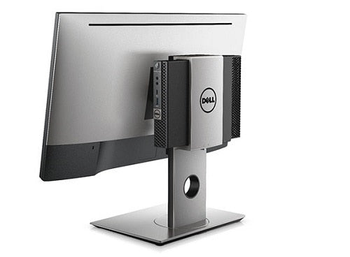 DELL OptiPlex Micro Form Factor MFS18 – Standfuss, bis 27", höhenverstellbar, schwarz, silber