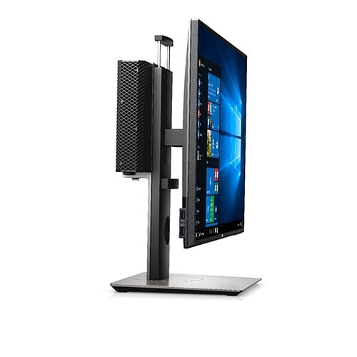 DELL OptiPlex Micro Form Factor MFS18 – Standfuss, bis 27", höhenverstellbar, schwarz, silber