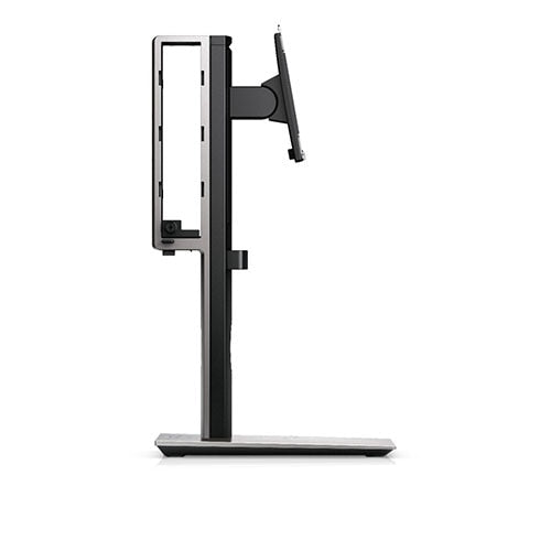 DELL OptiPlex Micro Form Factor MFS18 – Standfuss, bis 27", höhenverstellbar, schwarz, silber