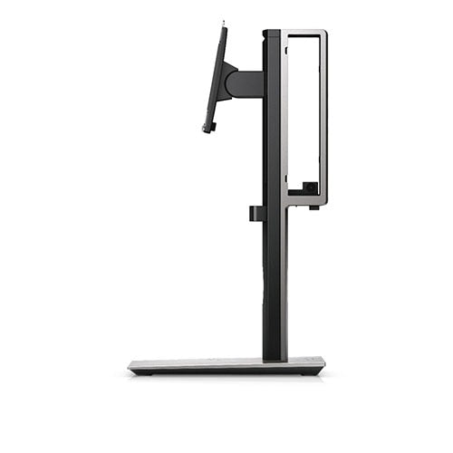 DELL OptiPlex Micro Form Factor MFS18 – Standfuss, bis 27", höhenverstellbar, schwarz, silber