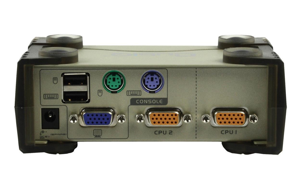 ATEN CS82U – KVM-Switch 2×1, VGA/USB 2.0/PS/2, 2048 × 1536