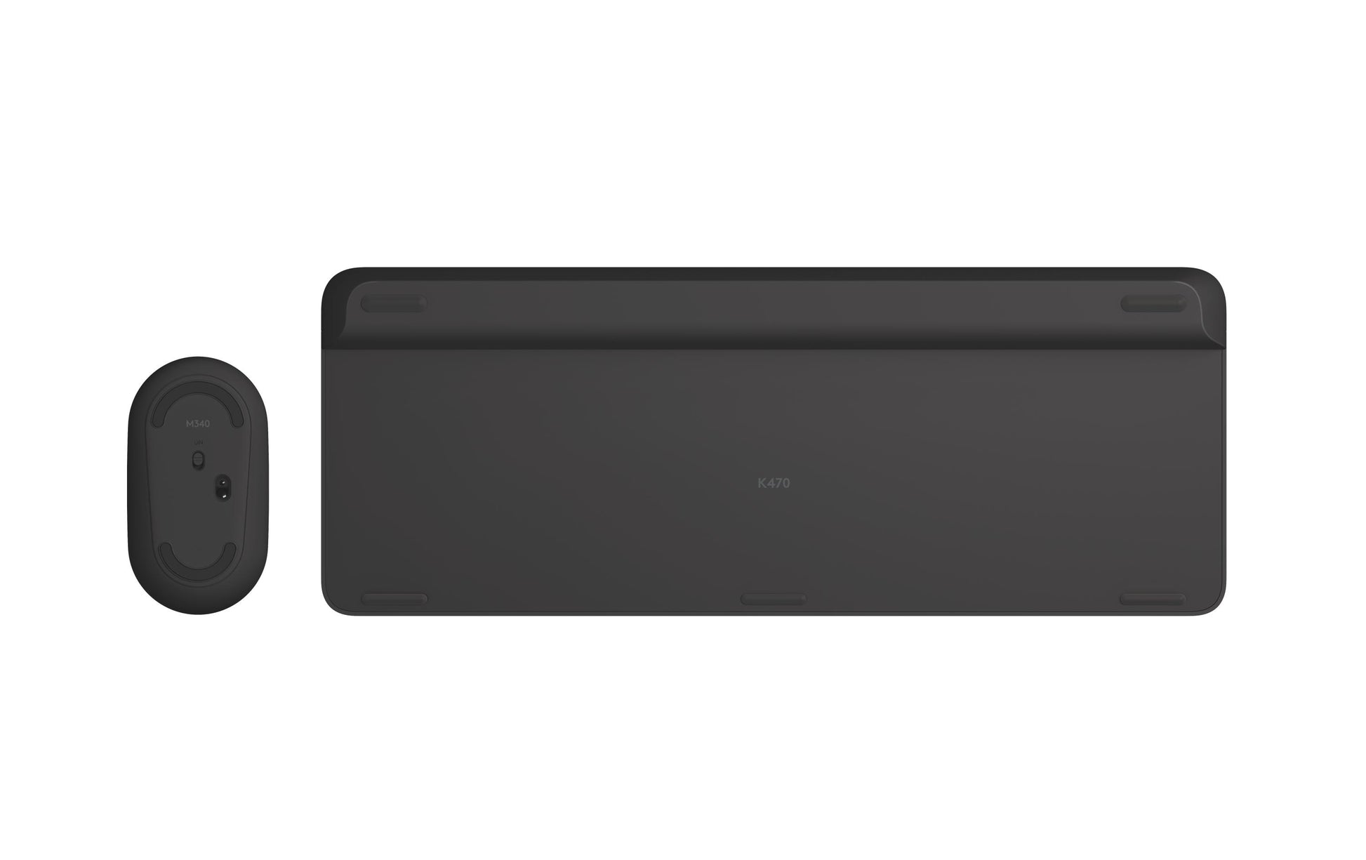 Logitech MK470 – Tastatur, kabellos (2,4 GHz), CH-Layout (DE-CH), Graphit