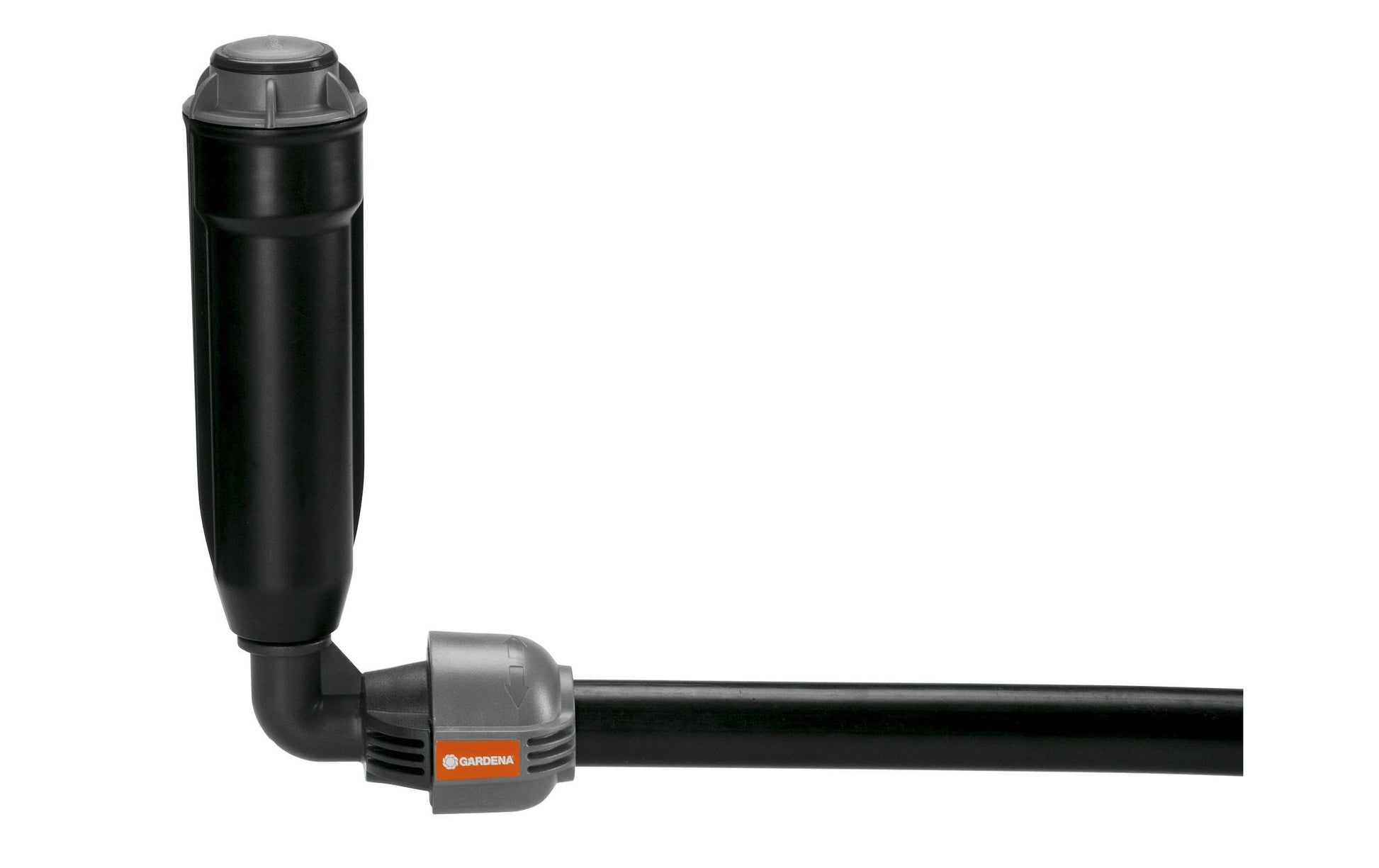 Gardena L-Stück – 25 mm × 1/2" Aussengewinde, Grau, für Sprinklersystem