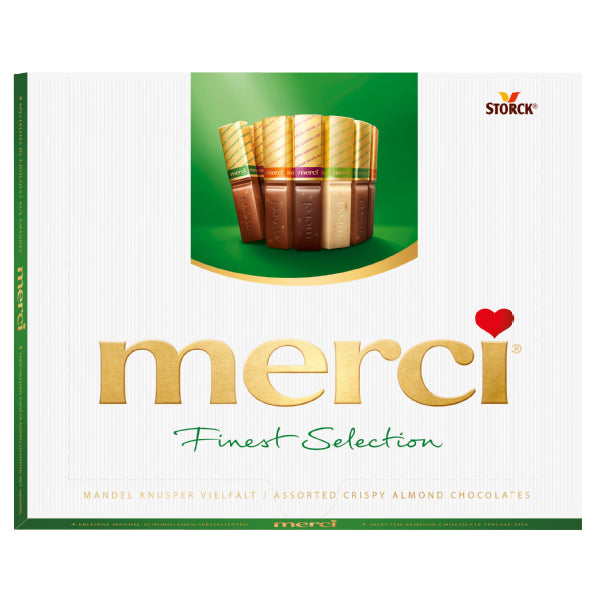 STORCK Merci Finest Selection Schokolade – Mandelknusper – 250 g