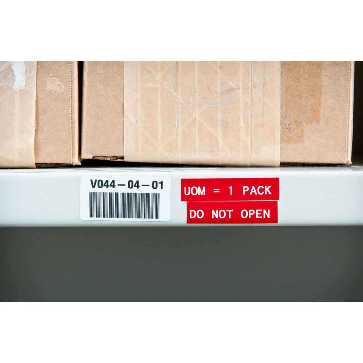 Brady BMP21 Vinyl-Industrieband – weiss – 19 mm × 6,4 m, Vinyl, glänzend – für Brady BMP21/M210/M211