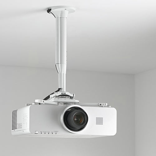 Chief KITEP030045W – Beamer-Deckenhalterung, H 30–45 cm, 13,6 kg, teleskopisch, weiss