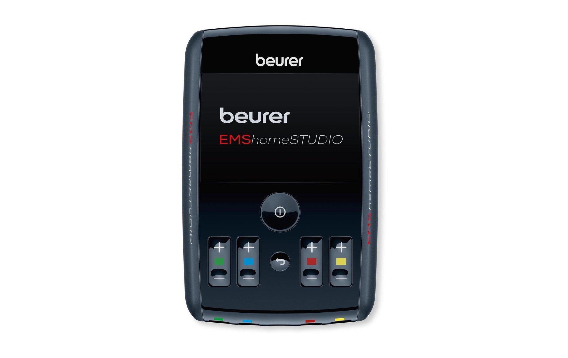 Beurer Massagegerät EM 95 – Elektrostimulation (EMS), 4 Kanäle, 40 Programme, Bluetooth – Schwarz