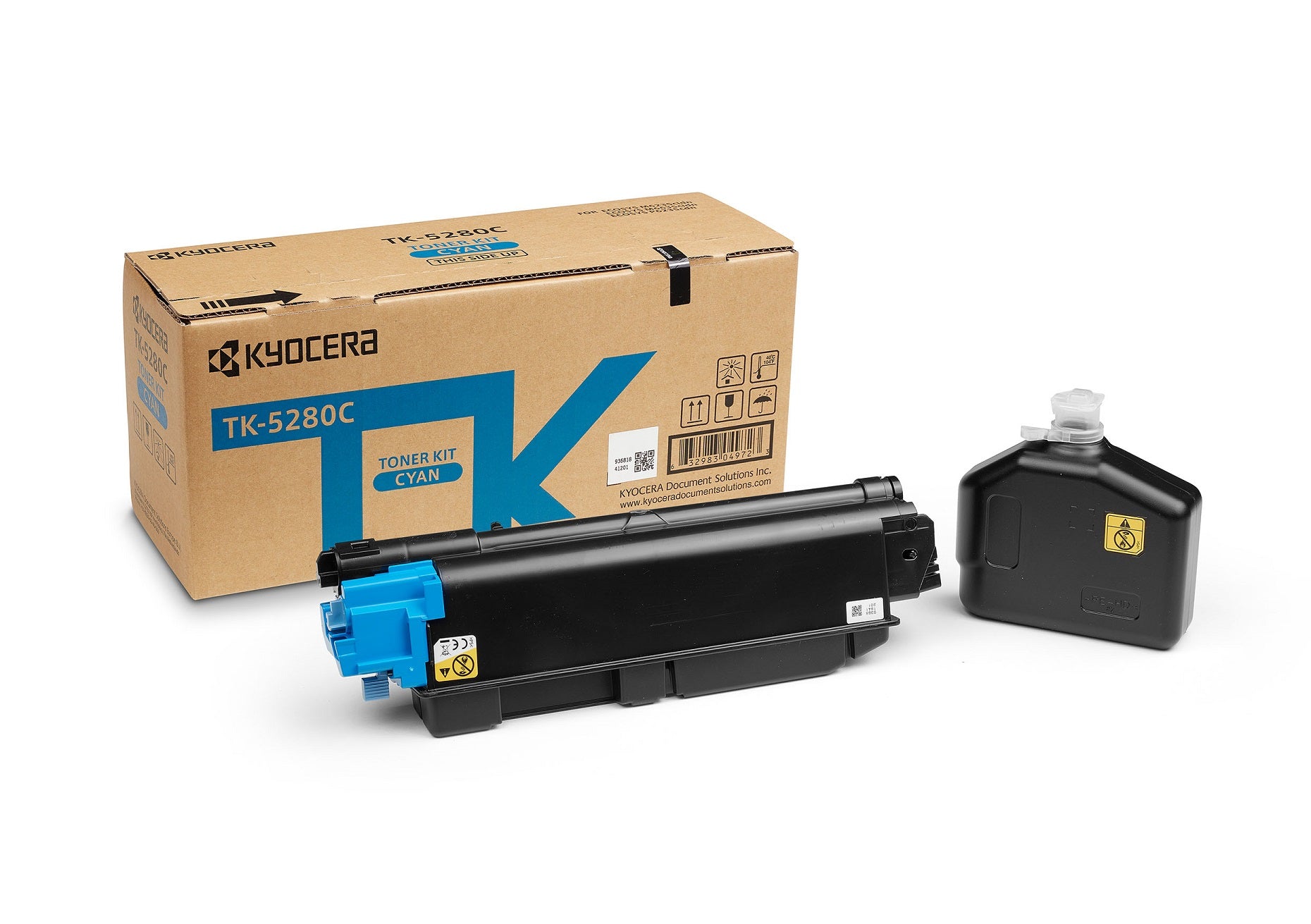 Kyocera TK-5280C (1T02TWCNL0) Cyan Toner – Original – 11'000 Seiten – für Kyocera M6235cidn/M6635cidn/P6235cdn