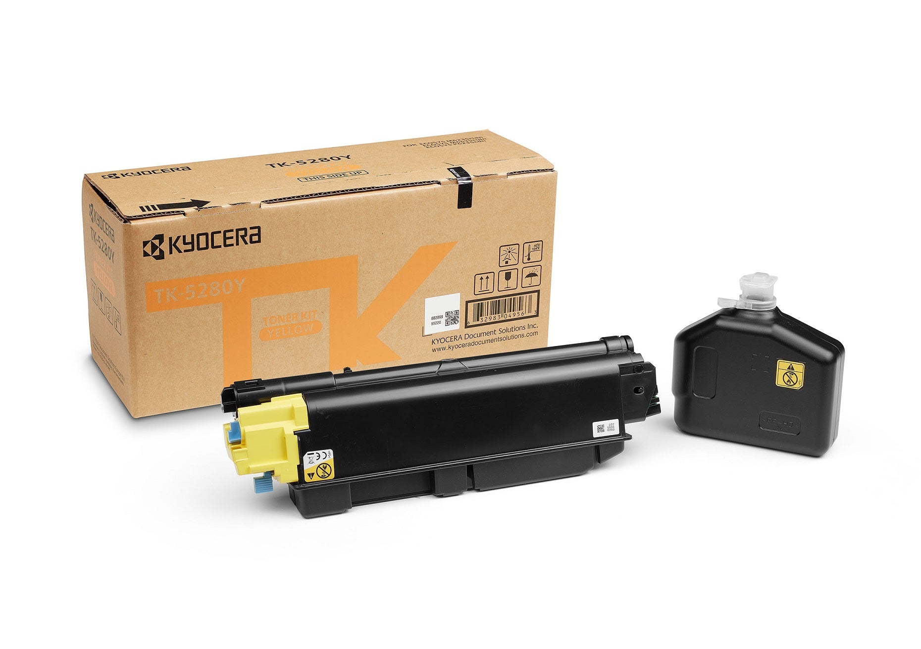 KYOCERA TK-5280Y (1T02TWANL0) Gelber Toner – Original – 11'000 Seiten – für Kyocera M6235cidn/M6635cidn/P6235cdn