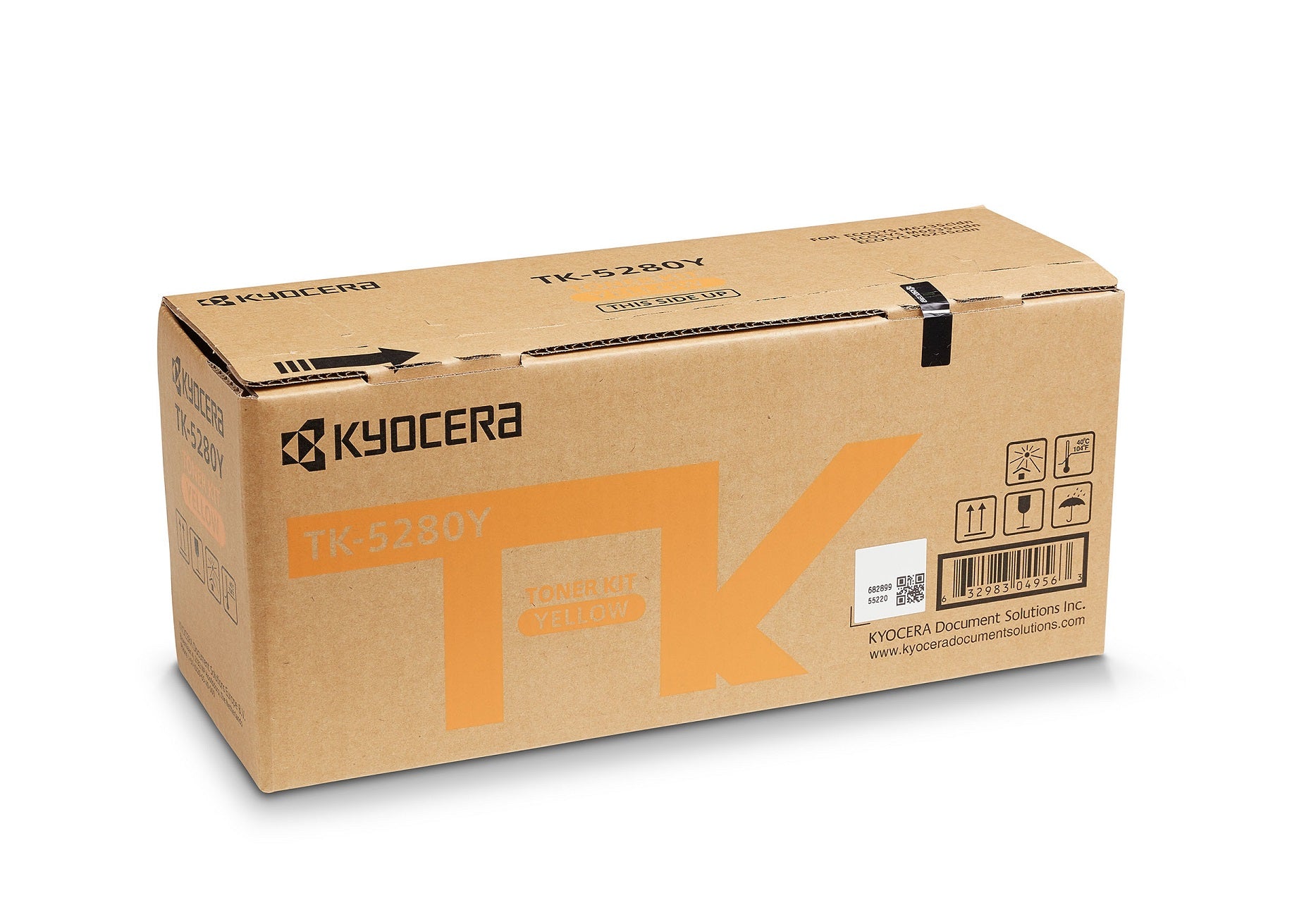 KYOCERA TK-5280Y (1T02TWANL0) Gelber Toner – Original – 11'000 Seiten – für Kyocera M6235cidn/M6635cidn/P6235cdn