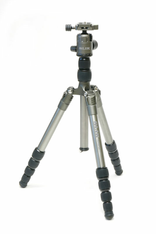 Slik Rover Aluminium Stativ – bis 159 cm – Traglast 5 kg – Aluminium