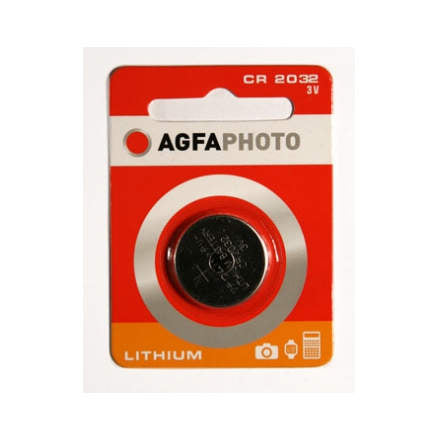 AgfaPhoto Knopfzelle CR2032 – Lithium, 210 mAh