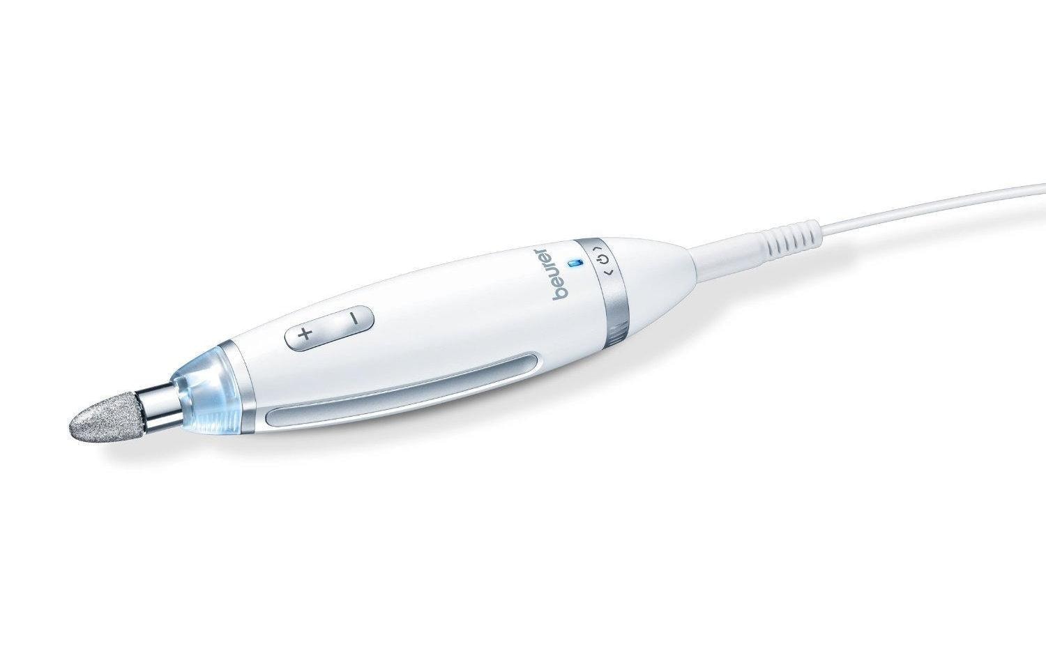 Beurer Maniküre-/Pediküre-Set MP62 – Netzbetrieb, mit LED-Licht – Weiss