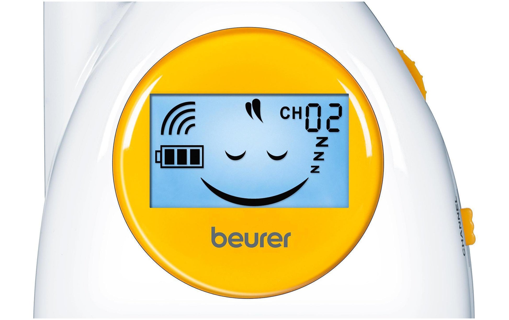Beurer BY 84 Audio-Babyphone – Akku-/Netzbetrieb – Kabellos – Geräuschesensor – Reichweite 800 m