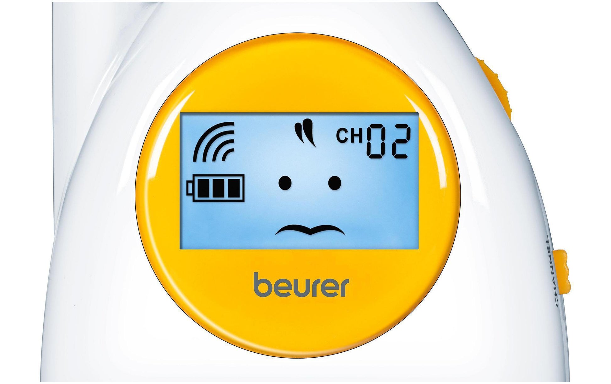 Beurer BY 84 Audio-Babyphone – Akku-/Netzbetrieb – Kabellos – Geräuschesensor – Reichweite 800 m