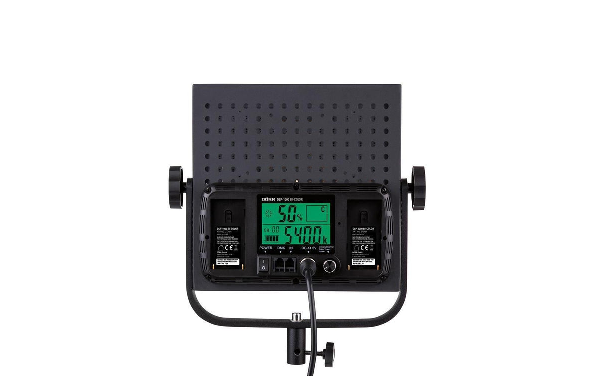 Dörr DLP-1000 LED-Video-Licht – 2500 lm, 3200–5500 K – dimmbar