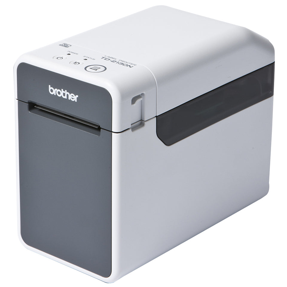 Brother TD-2135NWB – Etikettendrucker, Thermodirekt, für Etiketten bis 63 mm, USB, Bluetooth, LAN, 300 dpi