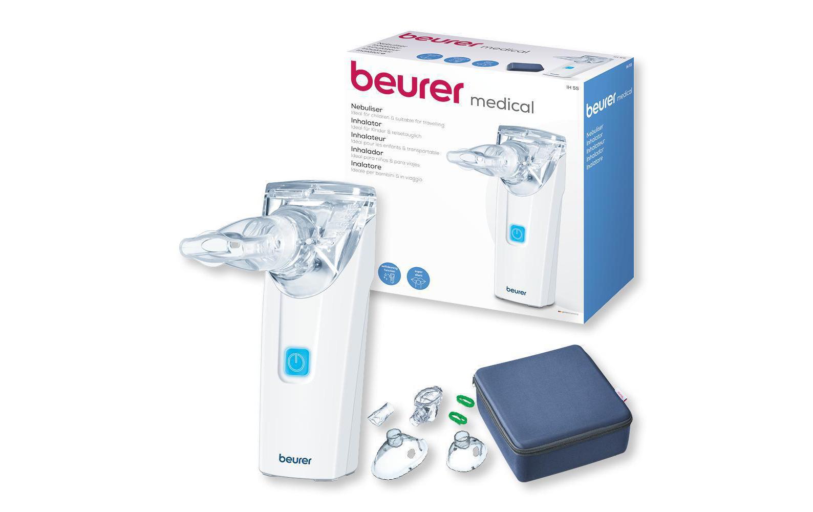 Beurer Inhalator IH55 – Verdunstungsleistung 15 ml/min, batteriebetrieben