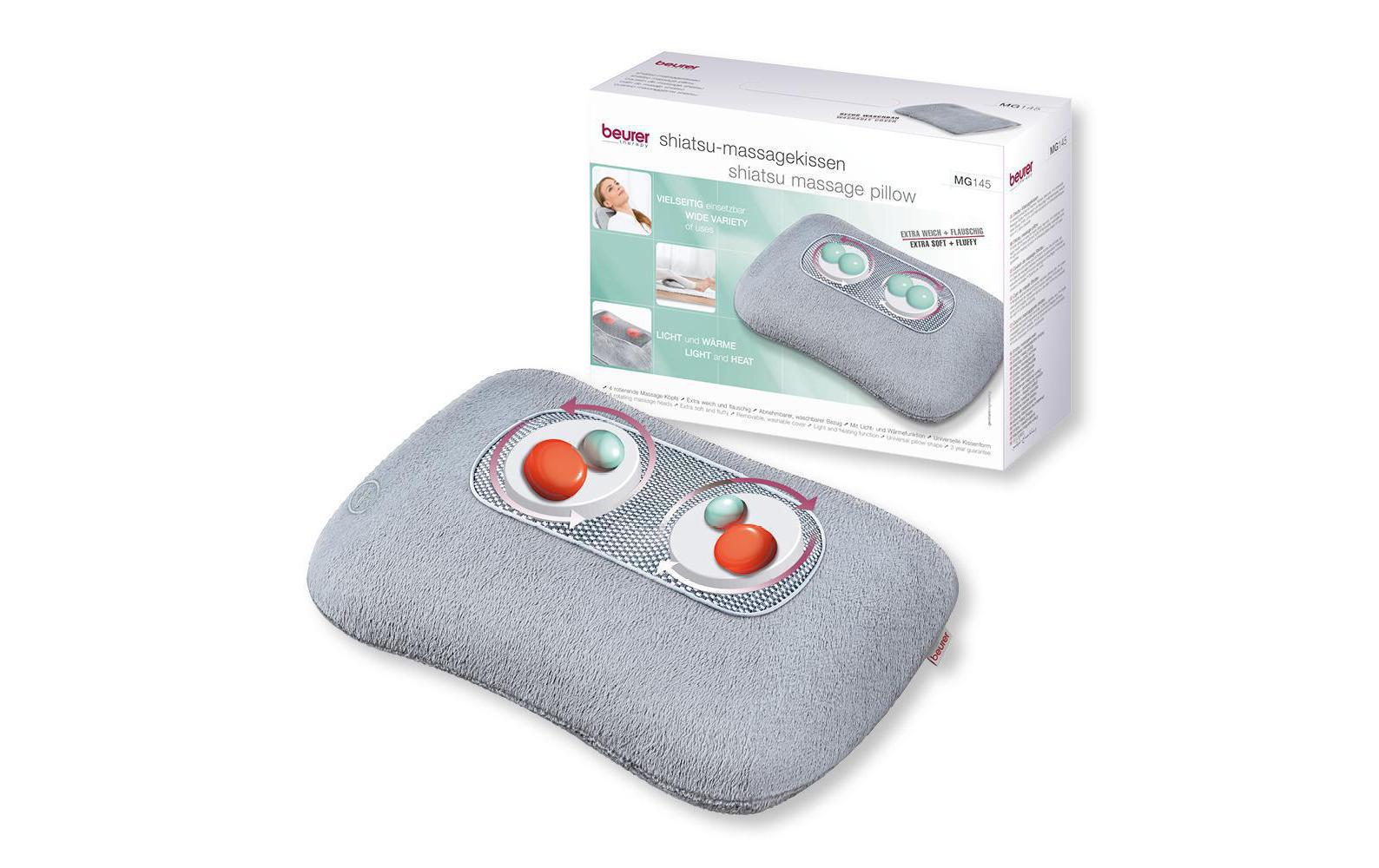 Beurer Massagekissen MG145 – Shiatsu, mit Wärmefunktion