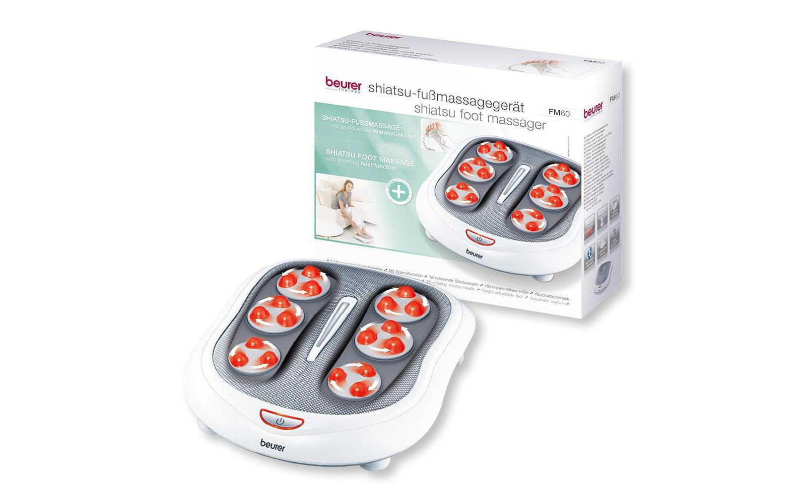 Beurer Fuss-Massagegerät – Shiatsu, Netzbetrieb