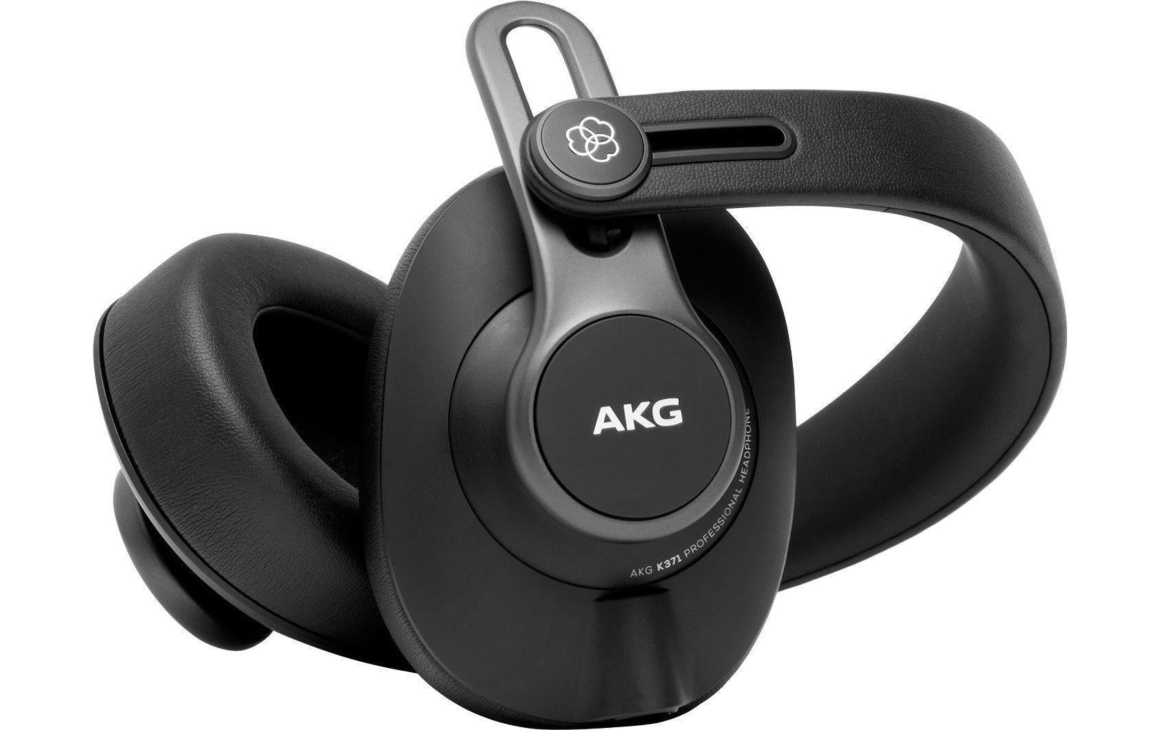 AKG K371 – Over-Ear Studiokopfhörer – geschlossen, kabelgebunden, abnehmbares Kabel – schwarz