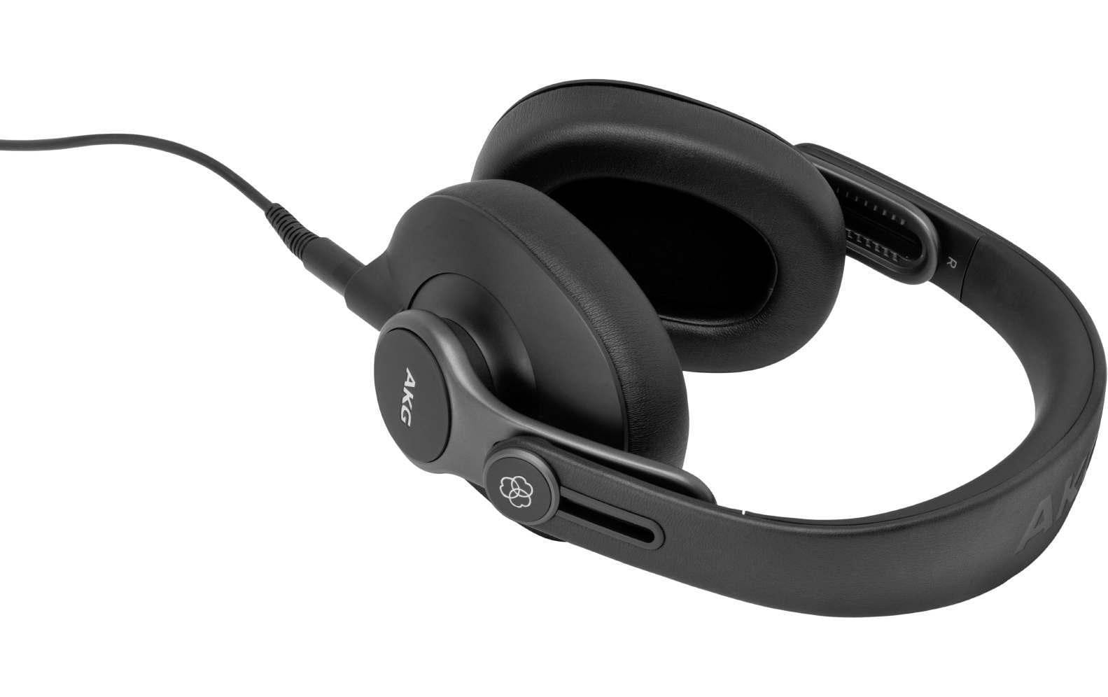 AKG K371 – Over-Ear Studiokopfhörer – geschlossen, kabelgebunden, abnehmbares Kabel – schwarz