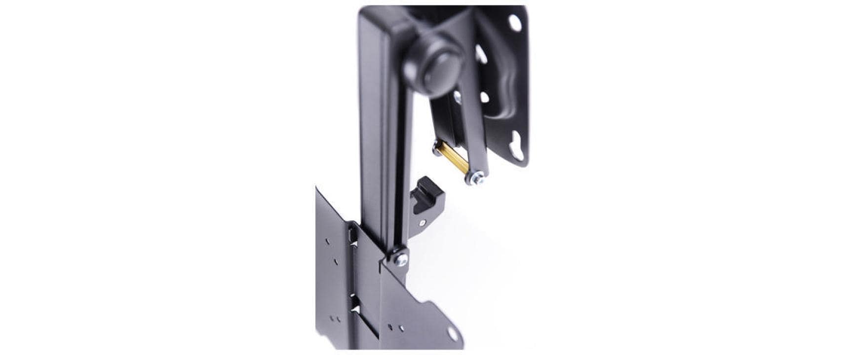 Multibrackets Flip Down – Wandhalterung, schwenkbar, bis 37", bis 20 kg, schwarz