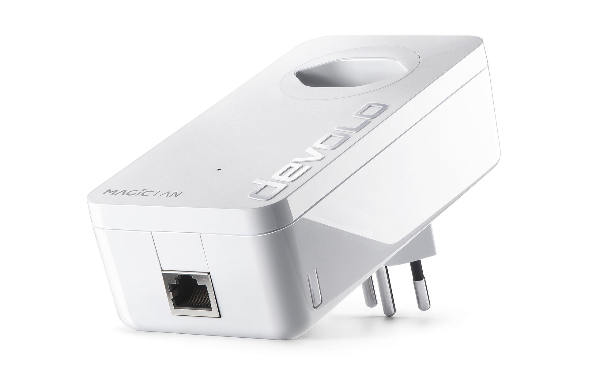 Devolo Magic 2 LAN Starter Kit – Powerline 2400 Mbit/s, 1× 1G RJ‑45, Weiss, 2er-Set