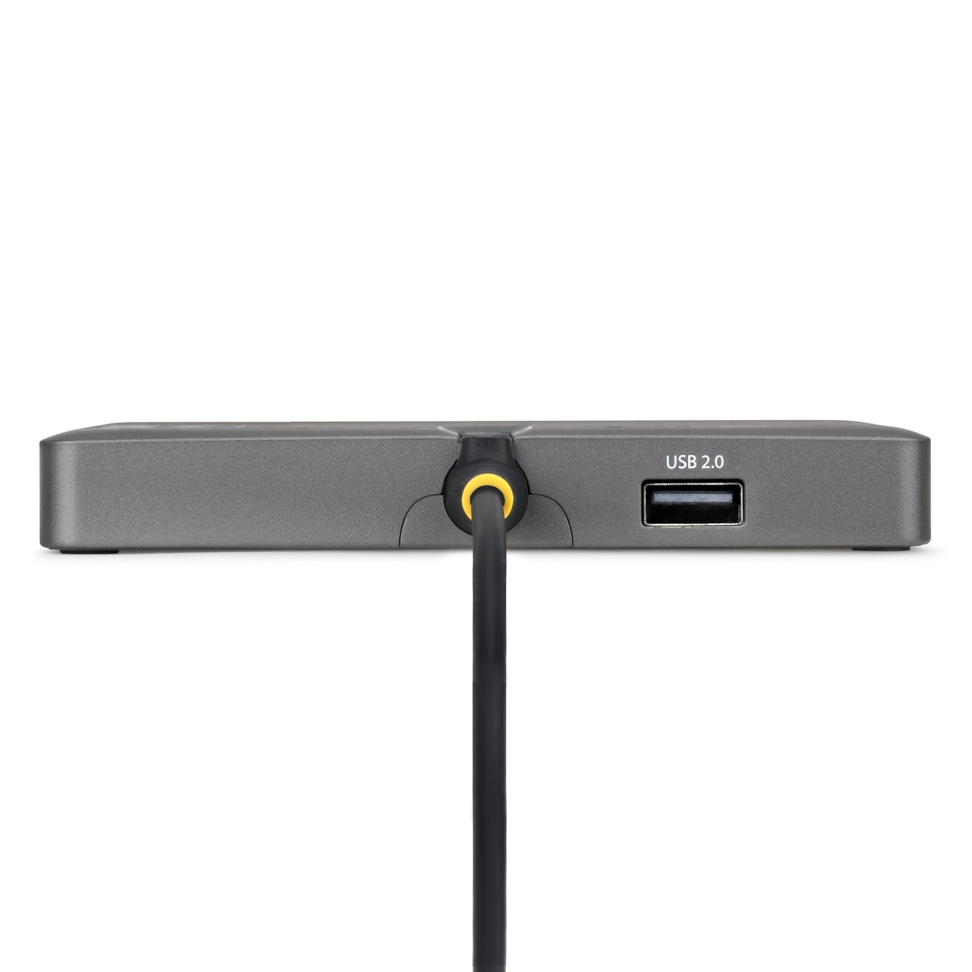 StarTech.com QUAD-USB-DP-ADAPT USB-C zu 4× DisplayPort Multi-Monitor-Adapter – 4K @ 60 Hz, USB 3.2 Gen 1