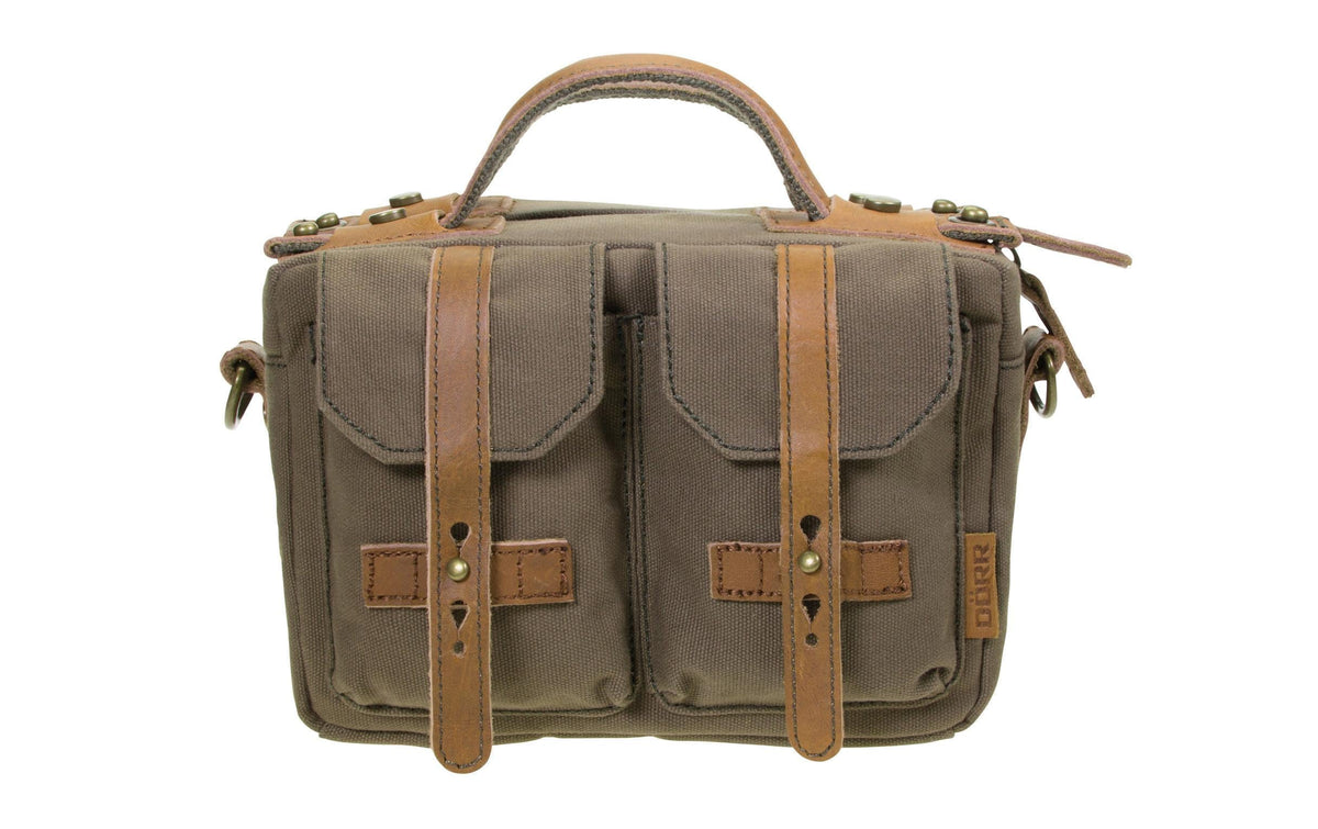 Dörr Arizona Large Schultertasche – Canvas – Braun – für DSLR