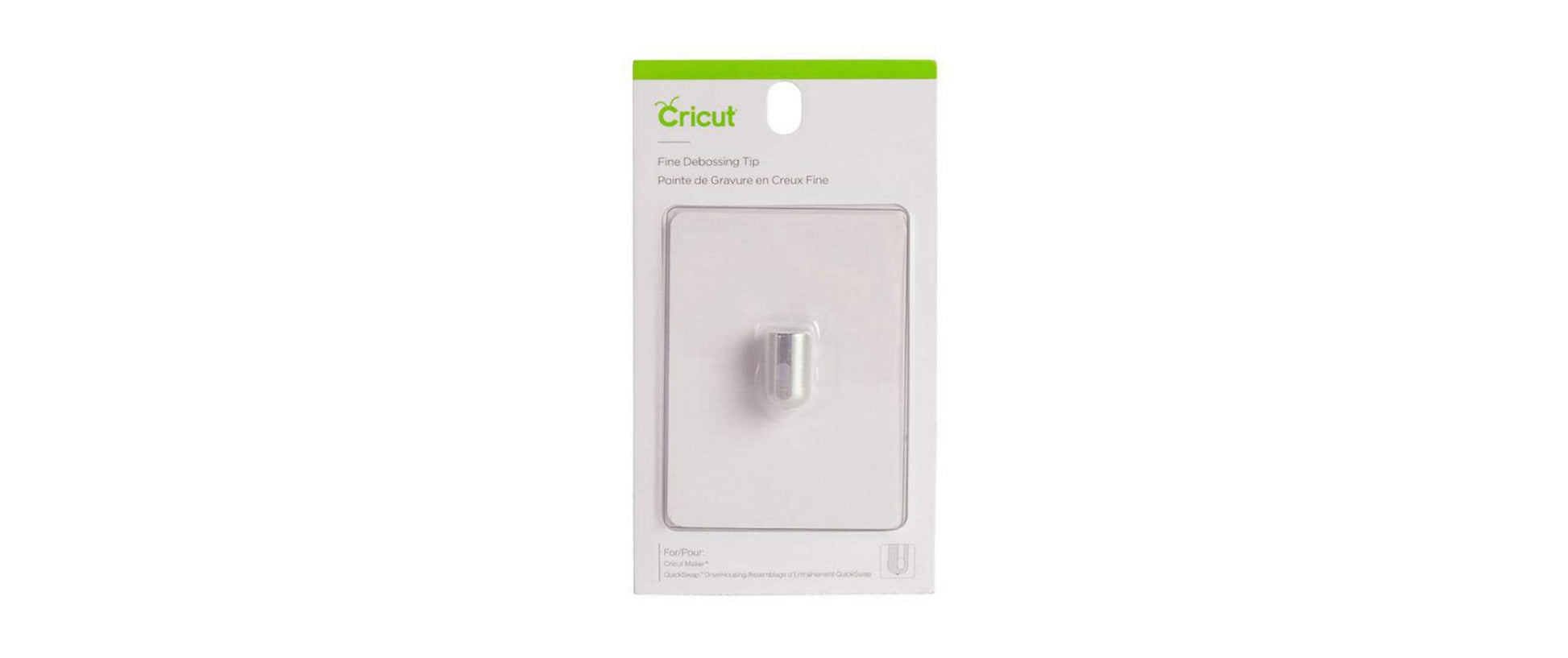 Cricut Prägespitze 2 mm, Silber – für Maker