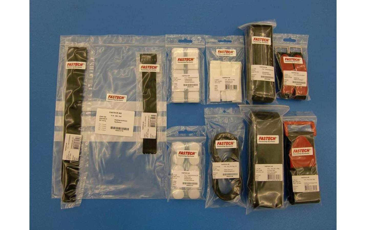 Fastech Klettset Werkstatt 67 Teile – Mehrfarbig