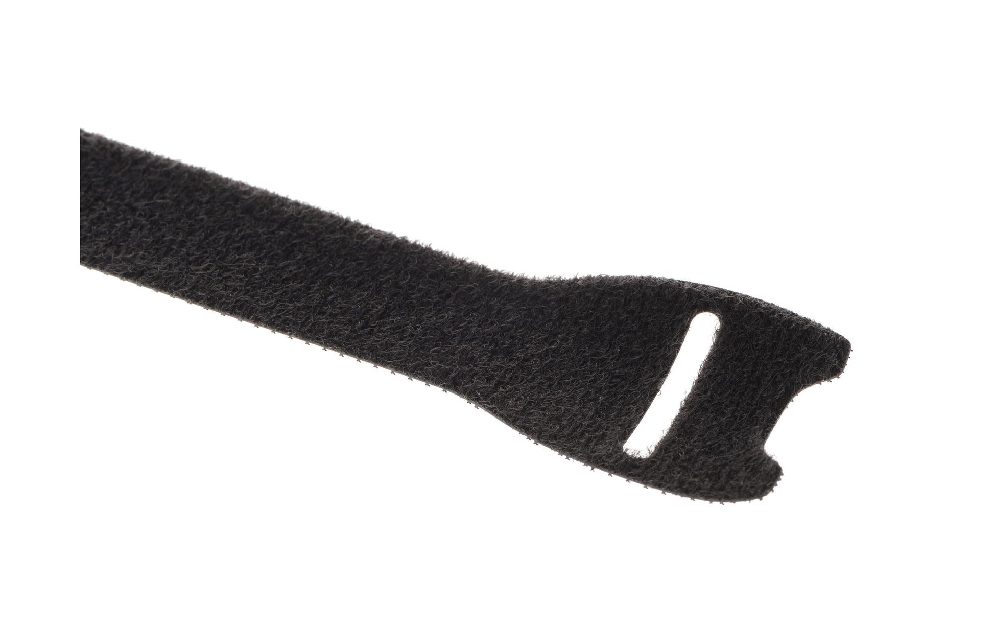 Fastech – Klett-Kabelbinder 300 × 16 mm, schwarz, wasserfest, für den Aussenbereich, 10 Stk.