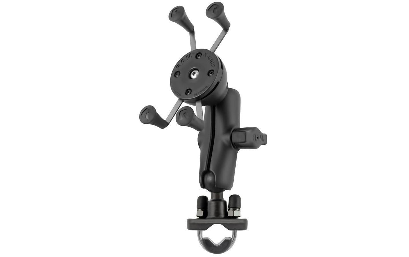 RAM Mounts Universal X-Grip – Fahrrad-/Motorrad-Halterung – Lenker, für Android/iOS – Schwarz