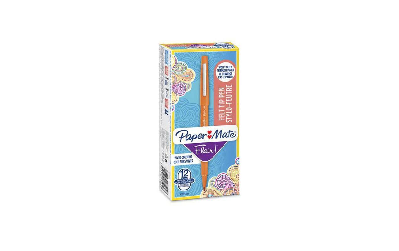 Papermate Filzstifte, Strichbreite 1 mm, 12 Stk.