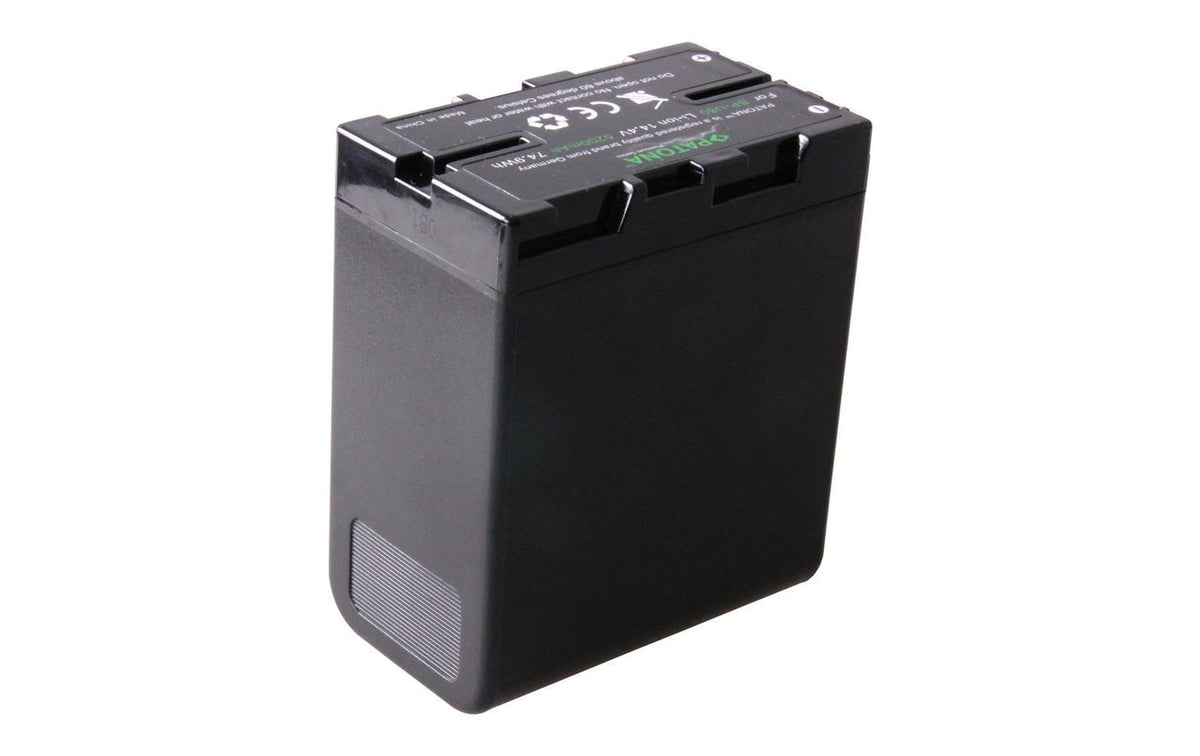 PATONA BP-U60 Akku – 5200 mAh, 14,4 V, 7,5 Wh – für Sony PMW-EX1, PMW-EX1r, PMW-EX3 und andere – Schwarz